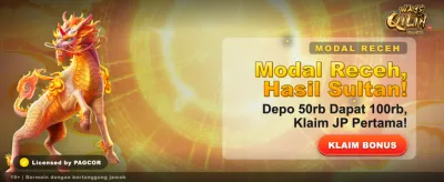 Klaim Bonus Selamat Datang banner